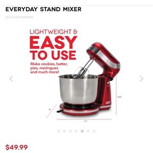 Brand new stand up mixer